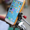360 Degree Rotating Motorcycle Mobile Phone Holder with USB charger, Suitable for 3.5-6.6 inch Phones