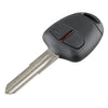 For MITSUBISHI 2 Buttons Intelligent Remote Control Car Key with 46 Chip & Battery & Left Slot, Frequency: 433MHz