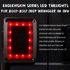 2 PCS Car Angel Eye Reversing Lights / Turn Light / Tail Light  for US Version Jeep Wrangler JK 2007-2017
