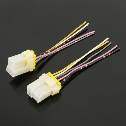 10 PCS 5 PIN Relay Holder Base with Wire