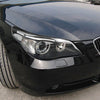 Carbon Fiber Car Mould Pressing Lamp Eyebrow Decorative Sticker for BMW E60 5 Series 2004-2010
