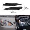 Carbon Fiber Car Mould Pressing Lamp Eyebrow Decorative Sticker for Mitsubishi Lancer 2004-2006