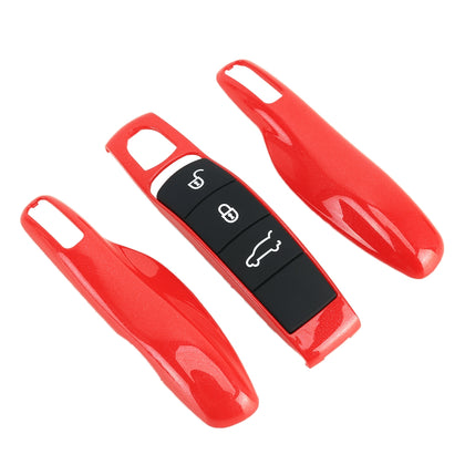 Car Plastic Key Shell Key Case for Porsche (Red)