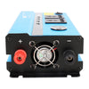 650W DC 24V to AC 220V Car Multi-functional 4988 Smart Power Inverter (Blue)