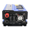 600W DC 12V to AC 220V Car Multi-functional Pure Sine Wave Power Inverter, Random Color Delivery