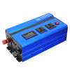 1000W DC 24V to AC 220V Car Multi-functional Pure Sine Wave Power Inverter, Random Color Delivery