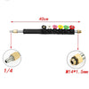 8 in 1 Car Wash High Pressure Spray Nozzle Cleaning Extension Rod