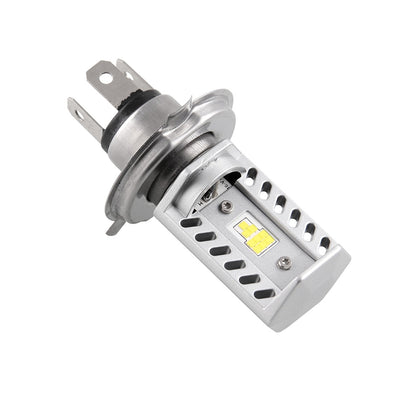 MB-SL009 H4 DC9-32V 15W 1600LM 6500K Universal Motorcycle High and Low Beam Highlight Headlights with 9 CSP Lamp Beams