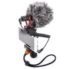BOYA BY-MM1 Cardioid Condenser Microphone with Windshield for Smartphones, DSLR Cameras and Video Cameras(Black)