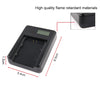 Digital LCD Display Battery Charger with USB Port for Sony NP-FZ100 Battery, Compatible with Sony A9 (ILCE-9)