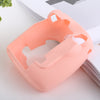 Fluorescent Soft Silicone Protective Case for FUJIFILM instax mini 9 / mini 8+ / mini 8 (Pink)