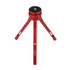 ADAI Adjustable Aluminum Alloy Mini Tripod Stand Tabletop Tripod for DSLR & Digital Cameras(Red)