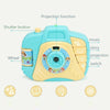 New Children Cartoon Projector Simulated Camera Educational Toys (Blue)