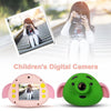 New Cartoon Pig 0.3 Mega Pixel Dual-Camera 1.8 inch Screen Digital Camera for Children(Green)