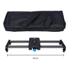 L40T 40cm Carbon Fiber Slide Rail Track for SLR Cameras / Video Cameras (Black)