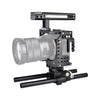 CA7 YLG0908A-A Handle Video Camera Cage Stabilizer for  Sony A7K & A7X & A73  & A7S & A7R & A7RII & A7SII(Black)
