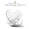 13.8cm USB Charging Smart 360 Degree Rotating Turntable Display Stand Video Shooting Props Turntable for Photography, Load 3kg (Wh