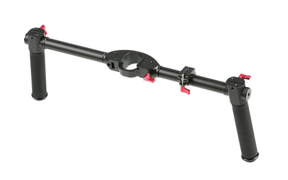 Dual Handheld Grip Aluminum Alloy Stabilizer for DJI Ronin S Gimbal (Black)