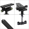 S60N Aluminum  Handheld Stabilizer for Camcorder DV Video Camera DSLR(Black)