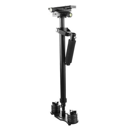 S80+ Enhanced Edition 80cm Handheld Stabilizer with Quick Release Plate for Camcorder DV Video Camera DSLR(Black)
