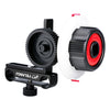 YELANGU F0 Camera Follow Focus with Gear Ring Belt for Canon / Nikon / Video Cameras / DSLR Cameras (Red)