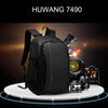 HUWANG HU107490 Portable Waterproof Scratch-proof Polyester Surface Material 15.6 inch Laptop Notebook Computer Bag Backpack Shoul