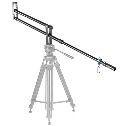 YLG0110A Portable Camera Crane Arm Jib  for DSLR Cameras, Length: 2m,  Max Load Weight: 5kg(Black)