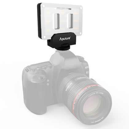 Aputure Amaran AL-M9 Mini TLCI/CRI 95+ LED Video Light on-Camera Photography Lighting Fill Light for Canon, Nikon, Sony, DSLR Came