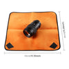 Hundred-folding Cloth Photography Camera SLR Liner Lens Bag Thickening Wrapped Cloth Plus Velvet, Size: 40x40cm (Orange)