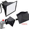 Portable Flash Folding Soft Box, Without Flash Light Holder, Size: 15 x 17 cm(Black + White)