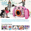 New KC501 3 Million Pixels 2.0 inch HD Screen Digital Children Camera (Pink)