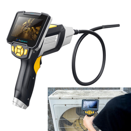 inskam112 IP67 1080P HD Digital 4.3 inch Display Screen Handheld Endoscope Industrial Home Endoscopes with 6 LEDs, Snake Tube Leng