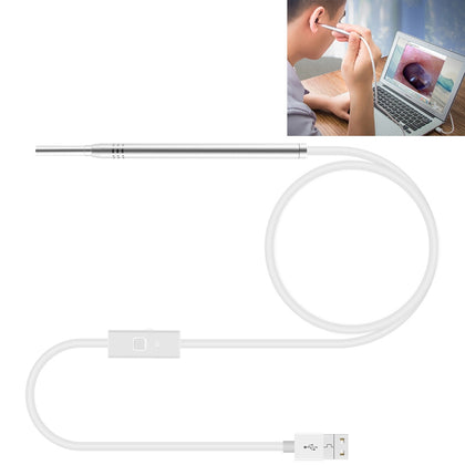 1MP HD Visual Ear Nose Tooth Endoscope Borescope with 6 LEDs, Lens Diameter: 3.9mm