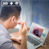 1MP HD Visual Ear Nose Tooth Endoscope Borescope with 6 LEDs, Lens Diameter: 4.3mm