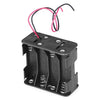 LandaTianrui LDTR - DJ004 DIY 12V 8-slots AA Battery Plastic Two-sided Holder Case