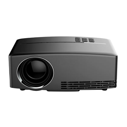 GP80 1800LM 1920*1080 HD Home Theater LED Projector with Remote Controller, Support HDMI, VGA, AV, USB Interfaces(Black)