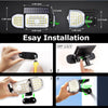 164LEDs Solar Powered Wall Light Motion Sensor Lights Outdoor Waterproof Solar Light