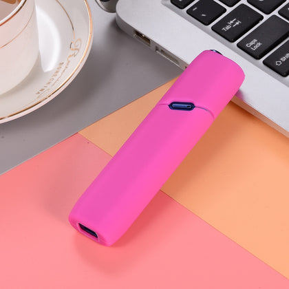 Slicone Electronic Cigarette Protective Case for IQOS MUTLI 3.0(Rose Red)