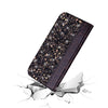 Crocodile Texture Glitter Powder Horizontal Flip Leather Case with Card Slots & Holder for Galaxy Note 10(Black)
