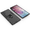 PC + TPU Shockproof Protective Case with Magnetic Ring Holder for Galaxy Note10 Pro(Black)