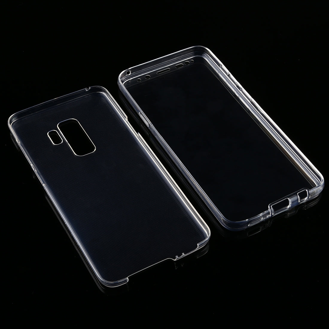 REACH  TPU Ultra-Thin Double-Sided All-Inclusive Transparent Mobile Phone Case for Galaxy S9+