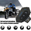 BT12 Motorcycle Helmet Bluetooth Headset Motorcycle Intercom Bluetooth Headset