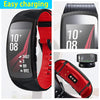 For Samsung Gear Fit 2 Pro Full Coverage Plating TPU Watch Case(Black)