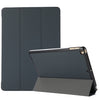 3-folding Skin Texture Horizontal Flip TPU + PU Leather Case with Holder For iPad 9.7 (2018) / 9.7 (2017) / air / air2(Black)