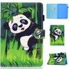 For iPad 10.2 inch Colored Drawing Horizontal Flip Leather Case with Holder & Card Slots & Sleep / Wake-up Function(Hug Bear)