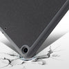 YASHI Series For iPad 10.2 Litchi Texture Horizontal Flip Leather Case with Three-folding Holder & Pen Slot(Blue)