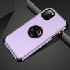 For iPhone 11 Cool Series Shockproof TPU + PC Protective Case with Invisible Ring Holder(Purple)