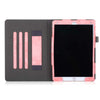 For iPad 10.2 Cowhide Texture Horizontal Flip Leather Case With Holder & Sleep / Wake-up Function(Pink)
