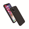 For iPhone 11 MOLANCANO Shockproof Solid Color Silica Gel Protective Case(Black)