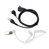 RETEVIS C9020 2 Pin Covert Acoustic Tube In-line Air Guide Earphone Microphone for Midland Radio